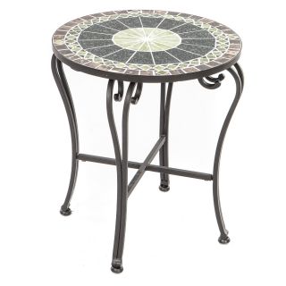 Ponte Mosaic Side Table   Patio Tables
