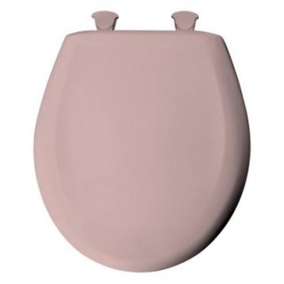 Bemis B200SLOWT023 Round Closed Front Slow Close Lift Off Toilet Seat in Pink   Toilet Seats
