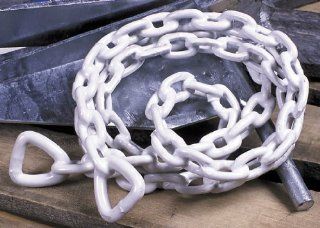 CHAIN 5/16 x 6 VINYL COATED  Dock Chains And Accessories  Sports & Outdoors