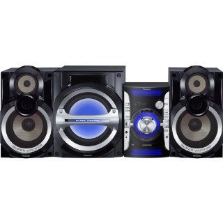 Panasonic SC AKX73 2.1 Channel 850 Watt Shelf Audio System with 3 Way Front Speakers and Super Subwoofer (Discontinued by Manufacturer) Electronics