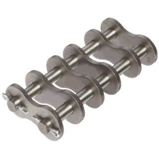 Morse 120 3 C/L C/P S/F Standard Roller Chain Link, ANSI 120 3, 3 Strands, Steel, 1 1/2" Pitch, 0.875" Roller Diamter, 1" Roller Width, 232000lbs Average Tensile Strength