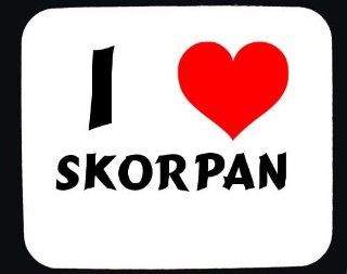 I Love Skorpan custom mouse pad (first name/surname/nickname) Electronics
