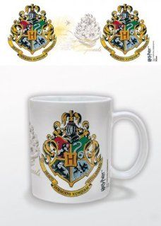 Harry Potter   Ceramic Coffee Mug (Hogwarts Crest) Kitchen & Dining