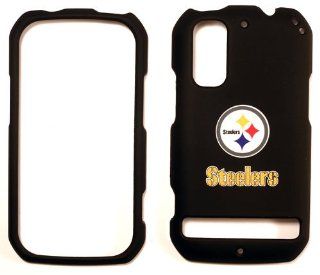 Pittsburgh Steelers Motorola Droid Photon MB 855 Faceplate Case Cover Snap On Cell Phones & Accessories