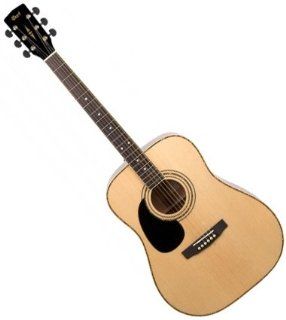 NEW CORT AD880 LH NAT LEFT HANDED LEFTY NATURAL ACOUSTIC GUITAR Musical Instruments
