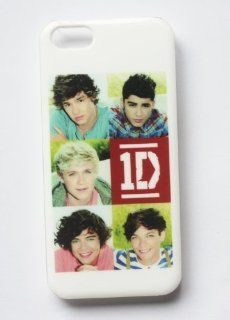 Apple iPhone 5 One Direction 1D SLIM WHITE Sides Hard Case Cover Skin Mobile Phone Accessory Cell Phones & Accessories