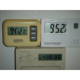 Oregon Scientific NAW881 Indoor/Outdoor Digital Thermometer with clock  