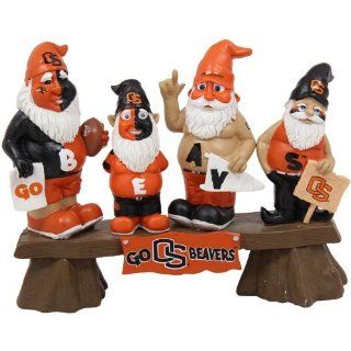 NCAA Oregon State Beavers Fan Gnome Bench  Sports Fan Outdoor Statues  Sports & Outdoors