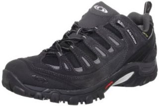 Salomon Men's Exit 2 GTX Walking Shoe, Black/Asphalt/Aluminuim, 7.5 M US Hiking Shoes Shoes