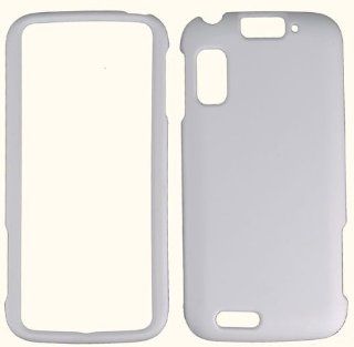 White Hard Case Cover for Motorola Atrix 4g MB860 Cell Phones & Accessories