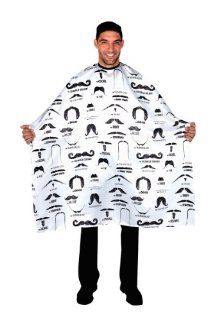 Betty Dain Mustache Print White Styling Cape  Beauty Tools And Accessories  Beauty
