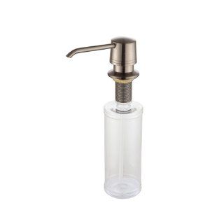 Kraus KSD 30SN Soap Dispenser, Satin Nickel   In Sink Soap Dispensers  