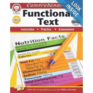 Comprehending Functional Text, Grades 6   8 Schyrlet Cameron, Suzanne Myers 9781622230006 Books