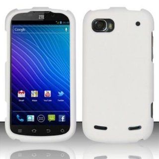 Rubberized White for ZTE ZTE Warp 2 N861 Cell Phones & Accessories