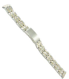 12 16mm Milano Two Tone Stainless Deployment Buckle Watch Band Ladies 861 92 Watches