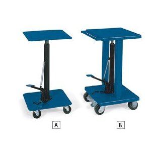 WESCO Foot Pedal Operated Mobile Hydraulic Lift Tables   200 Lb. Capacity