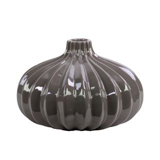 Ceramic Vase Dark Brown