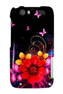 Delusional Flower Design Hard Case Cover for Motorola Atrix 3 MB886 Cell Phones & Accessories