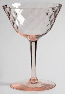 Unknown Crystal Unk3473 Pink/Diamond Optic Champagne/Tall Sherbet   All Pink, Di