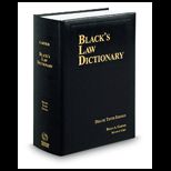 Blacks Law Dictionary, Deluxe Indexed