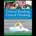 Critical Reading, Critical Thinking