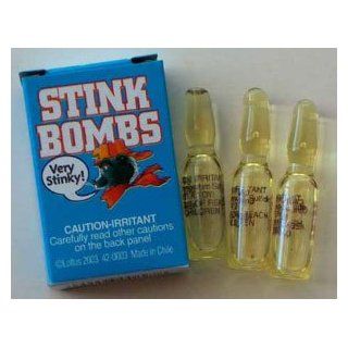 Stink Bombs Box of 3 Glass Viles 