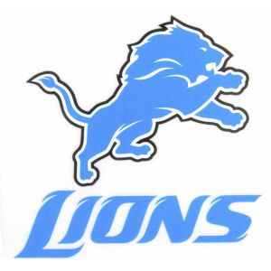 Detroit Lions Rico Industries Static Cling Decal
