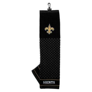 Target Use Only BLACK Embroidered Towel Saints
