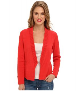 NIC+ZOE Dressed To Go Cardy Womens Sweater (Red)