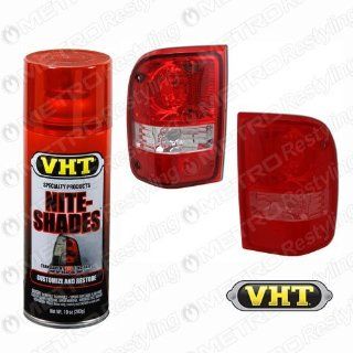 VHT Nite Shades Red Lens Cover Coating SP888 10 oz Spray   Automotive Decals  