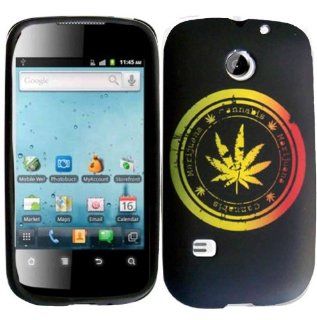 Weed Plant TPU Case Cover for Huawei Ascend 2 M865 Cell Phones & Accessories