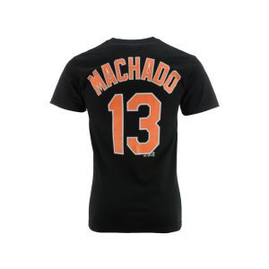 Baltimore Orioles Manny Machado Majestic MLB Official Player T Shirt