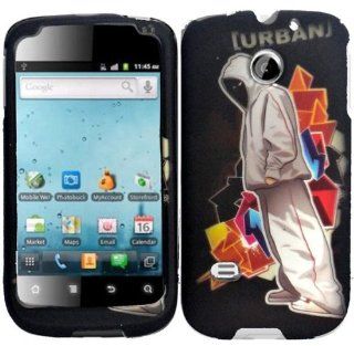 Gangster Design Hard Case Cover for Straighttalk Huawei Ascend 2 II M865C Cell Phones & Accessories