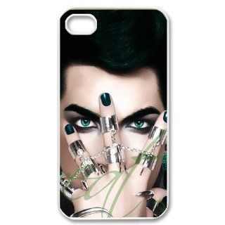 Custom Adam Lambert iPhone 4/4S Hard Case Cover Durable Snop On iPhone 4/4S Cover 4S AL26 Cell Phones & Accessories