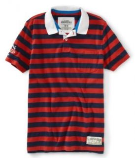 Aeropostale Mens Surf Chasers Rugby Polo Shirt 889 Xs at  Mens Clothing store
