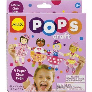 ALEX Toys   Craft 4 Paper Chain Dolls 1193 Toys & Games