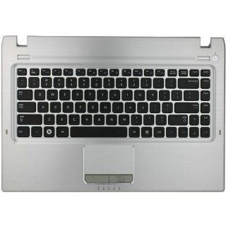 Replacement for Samsung Q460 Series Keyboard and Touchpad with Silver C Shell Computers & Accessories