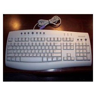 Microsoft Internet Keyboard, PS/2 Connector Off White Color (RT9443 V 56TW) Parts No. X08 74735 51677 868 4521702 00219 Computers & Accessories