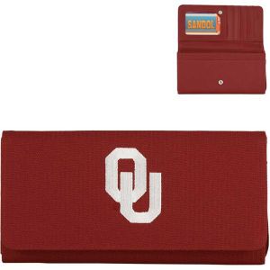 Oklahoma Sooners Poly Embroidered Wallet