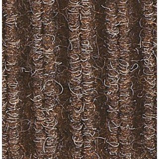 Andersen 870 Cobblestone Polypropylene Fiber Interior Floor Mat, Vinyl Backing, 5' Length x 3' Width, Brownstone