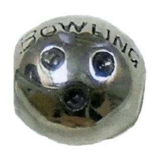 Biagi Bowling Ball Sterling Silver Bead, Pandora Compatible Charms Jewelry
