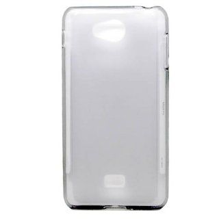 Clear Frosted Flex Cover Case for LG Spirit 4G MS870 Cell Phones & Accessories