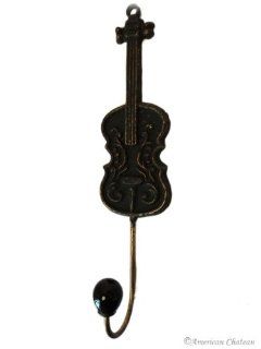 Violin/Cello String Instrument Music Metal Wall Hook Kitchen Hanger Decor