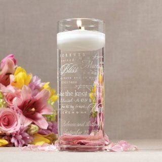 Wedding Words Unity Cylinder from Exclusively Weddings   Unity Candles