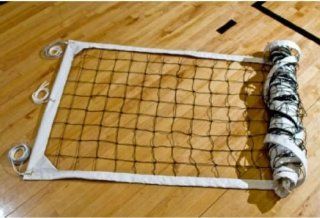 Tandem Sport Deluxe Recreation Cable top and bottom Volleyball Net  Sports & Outdoors
