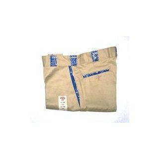 Bandana Fever  Custom Bandana Dickies Pants (Khaki/Royal Blue) Apparel Accessories Clothing