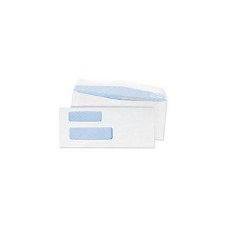 Quality Park #9 Double Window Security Invoice Envelope, 3.875 x 8.875 Inches, White, 500 Envelopes (24527) 