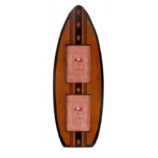 Screened Wood Surfboard Photo Frame   Diamond   Other Products