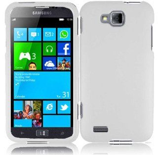 For Samsung ATIV Odyssey T899m Hard Cover Case White Accessory Cell Phones & Accessories
