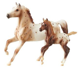Breyer Semi Leopard Appaloosa and Chestnut Blanket Appaloosa Foal Toys & Games